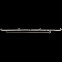 Tryskový nosník z ušlachtilej ocele, 100 cm so 4 tryskami a postreková 75 cm trubica pre Solo 433/434