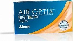 Air Optix Aqua (6 šošoviek) dioptrie: +2.75, zakrivenie: 8.60