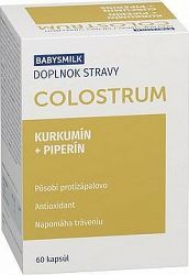 Babysmilk Colostrum kurkumin + piperin 60 kapsúl