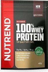 Nutrend 100 % Whey Protein 400 g, čokoládové brownies