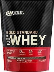 Optimum Nutrition 100 % Whey Gold Standard 450 g, Double Rich Chocolate