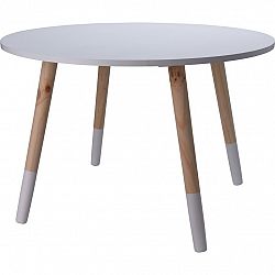 Detský drevený stôl Kid´s collection biela, 60 x 41 cm